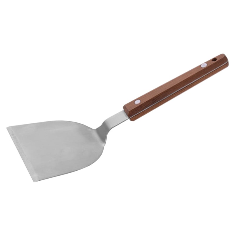 23043 Grill Scraper With Wooden Handle