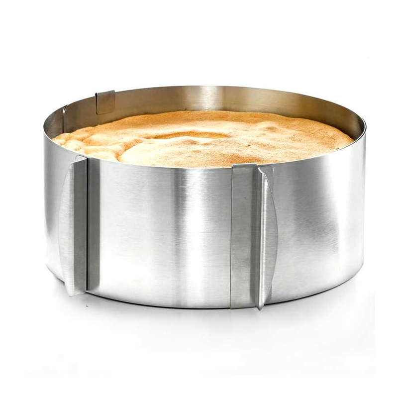 23123 Adjustable Round Shape Dessert Mould