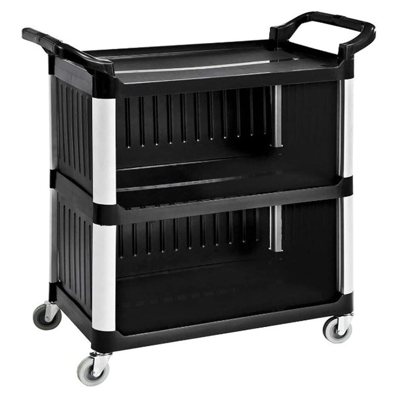 51061 3-Tier Big Size Plastic Trolley+Cover