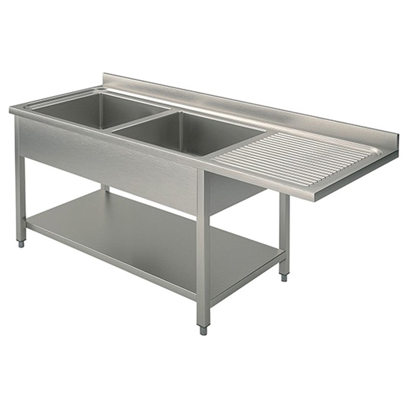 43111 Double sinks with workbench