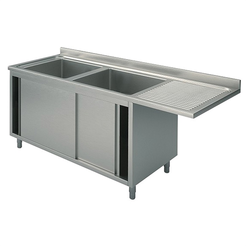 43121 Double sinks with workbench